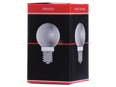 Ansicht rechts Scharnberger+Has. 43190 Tropfenlampe 45x75mm E14 24V 40W matt 