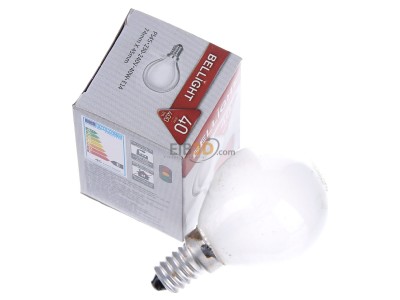Ansicht oben links Scharnberger+Has. 43198 Tropfenlampe 45x75mm E14 240V 40W matt 