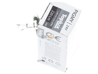 View top right Scharnberger+Has. 47118 Standard lamp 25W 24V E14 clear 
