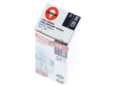 Ansicht oben vorne LEDVANCE 64418 Halostar NV-Lampe 10W 12V G4 450GdC 