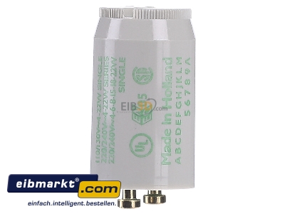 Ansicht rechts Philips Lampen S 2 Starter f.Reihenschaltung 4-22W 