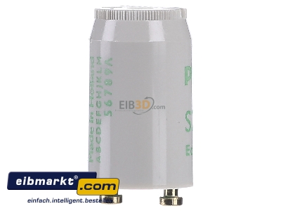 Ansicht hinten Philips Lampen S 2 Starter f.Reihenschaltung 4-22W 