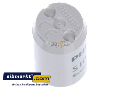 Ansicht oben links Philips Lampen S 10 Starter f.Einzelschaltung 4-65W 