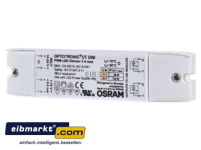 Front view Osram OT DIM LED driver 
