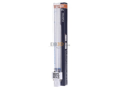 Front view Osram HNS S 11W G23 UV lamp 11W 91V G23 
