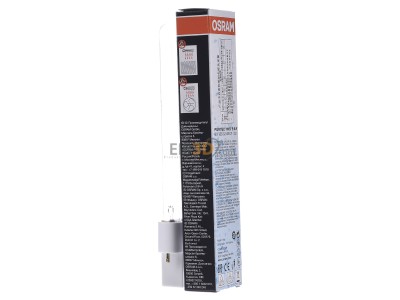 View on the right Osram HNS S 9W G23 UV lamp 9W 60V G23 
