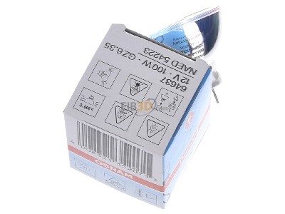Top rear view Osram 64637 Lamp for medical applications 100W 12V 
