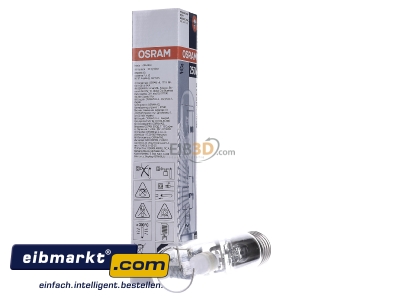 View on the left Osram HQI-T 250/D PRO Metal halide lamp 250W E40 46x226mm
