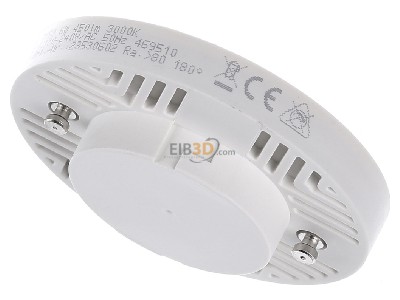 Ansicht oben hinten EVN 23530602 LED-Lampe GX53 IP20 230V 5,5W 3200K 