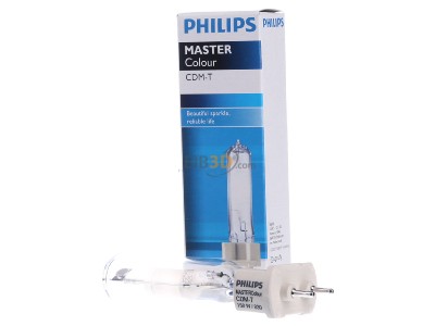 Front view Philips Licht CDM-T 150W/830 Metal halide lamp 150W G12 19x105mm 
