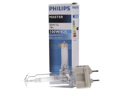 Frontansicht Philips Licht SDW-TG 100W Entladungslampe 100W GX12-1 EVG 