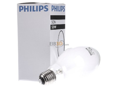View on the left Philips Licht SON 50W High pressure sodium lamp 50W E27 
