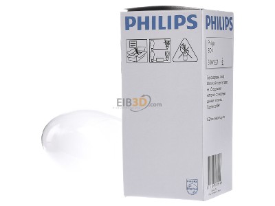 View on the right Philips Licht SON 50W High pressure sodium lamp 50W E27 
