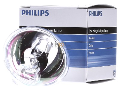 Frontansicht Philips Licht 13186 #69015400 Halogen Reflektorlampe 90W GX5.3 14.5V 13186 69015400