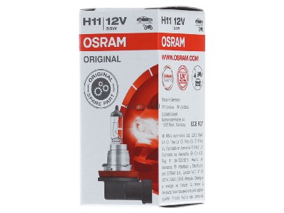 Back view Osram 64211L Vehicle lamp 12V PGJ19-2 H11 
