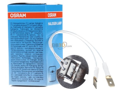 View on the left Osram 64328 HLX-Z/C 65-15 Airport lighting lamp 65W 6,6A PK30d 
