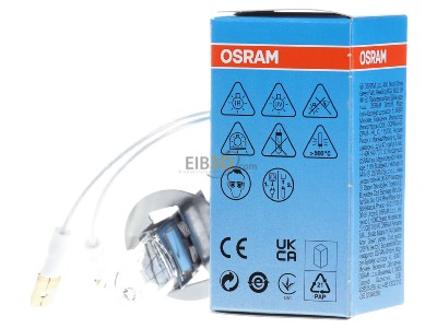 View on the right Osram 64328 HLX-Z/C 65-15 Airport lighting lamp 65W 6,6A PK30d 

