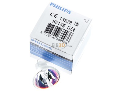 Ansicht oben vorne Philips Licht 13528 15W GZ4 6V Speziallampe 2900K 