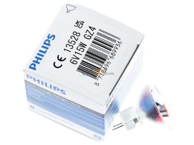 Ansicht oben links Philips Licht 13528 15W GZ4 6V Speziallampe 2900K 