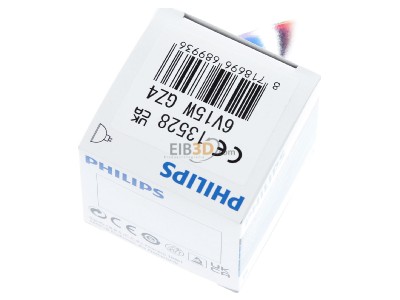 Ansicht oben hinten Philips Licht 13528 15W GZ4 6V Speziallampe 2900K 