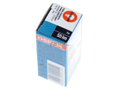 Ansicht oben rechts LEDVANCE 64405 S 5W 12V Halogen-Stiftsockellampe 5W 12V G4 