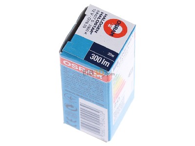 Ansicht oben rechts LEDVANCE 64427 S AX 20W Halogen-Stiftsockellampe 20W 12V G6.35 