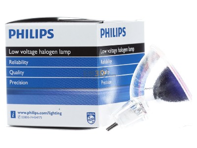 Ansicht links Philips Licht 13629 150W GX5.3 21V Studiolampe 3250K 