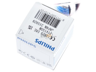 Ansicht oben hinten Philips Licht 13629 150W GX5.3 21V Studiolampe 3250K 