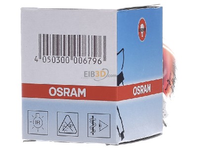 Back view Osram 64615 HLX Lamp for medical applications 75W 12V 
