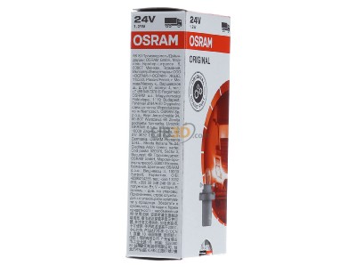 View on the left Osram 2741MF Vehicle lamp 24V B8.5d 

