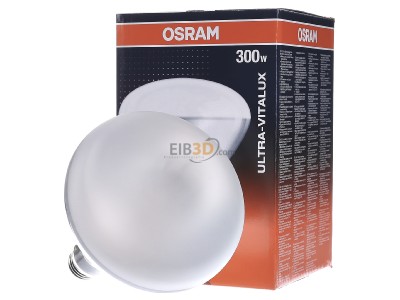Front view Osram ULTRA-VITALUX 300W Lamp for medical applications 300W 230V 

