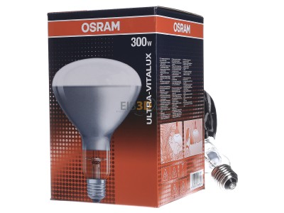 Back view Osram ULTRA-VITALUX 300W Lamp for medical applications 300W 230V 
