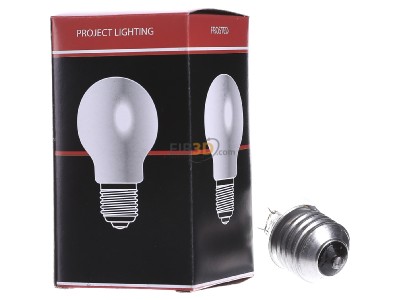 Ansicht hinten Scharnberger+Has. 40724 Glhlampe B60x105mm E27 42V 60W matt 