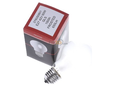 Ansicht oben links Scharnberger+Has. 40724 Glhlampe B60x105mm E27 42V 60W matt 