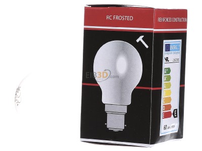 Ansicht rechts Scharnberger+Has. 40656 Glhlampe B60x105mm Ba22d 240V 60W matt 