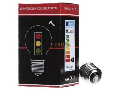 Ansicht hinten Scharnberger+Has. 40618 Glhlampe B60x105mm E27 235V 60W matt 