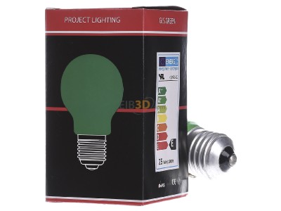 Ansicht hinten Scharnberger+Has. 40246 Glhlampe B60x105mm E27 230V 25W grn 