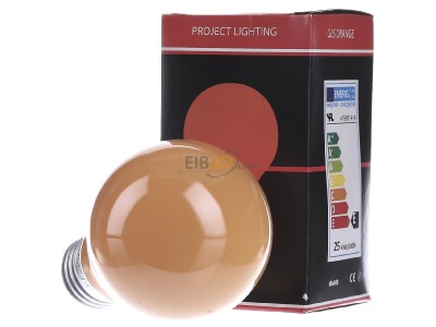 Frontansicht Scharnberger+Has. 40249 Glhlampe B60x105mm E27 230V 25W orange 