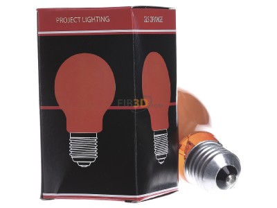 Ansicht hinten Scharnberger+Has. 40249 Glhlampe B60x105mm E27 230V 25W orange 