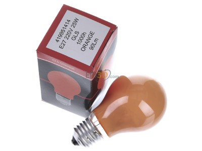 Ansicht oben links Scharnberger+Has. 40249 Glhlampe B60x105mm E27 230V 25W orange 