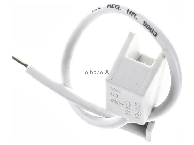 Top rear view Houben 100913 Plug-in lamp holder 
