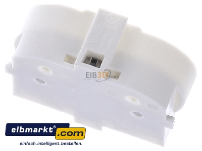 Ansicht oben hinten Houben 101489 Fassung 2G11 ws,Bohrung M3 