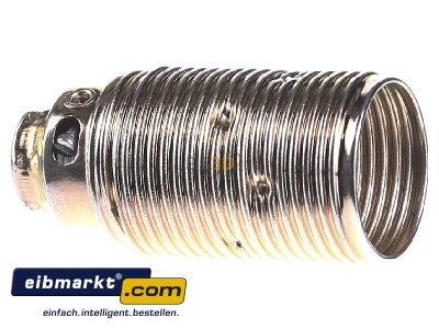 Ansicht links Houben 101883 Fassung E14 Met,verm,Agw 
