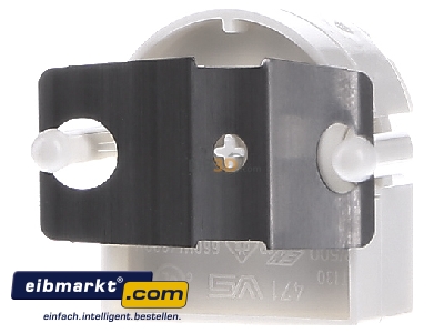 Ansicht hinten Houben 101690 Fassung G13 ws,Einbau,o,St. 
