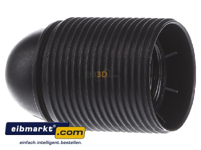 Ansicht links Houben 102050 Fassung E27 sw,Agw,M10x1 