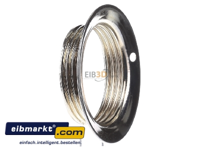 Ansicht links Houben 100219 Schraubring E27 Met,verm,14mm 