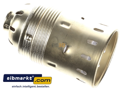 Ansicht oben links Houben 102903 Fassung E40 Met,ms,G3/8A glatt 