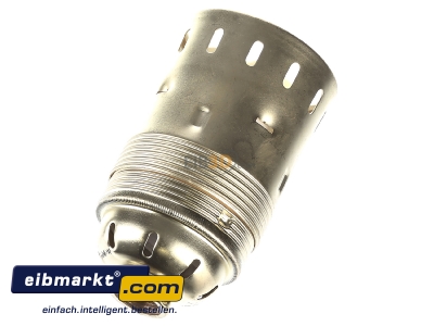 Ansicht oben hinten Houben 102903 Fassung E40 Met,ms,G3/8A glatt 