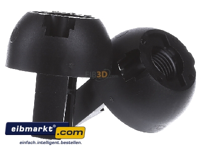 Ansicht links Houben 109677 Aufsteckkappe E14 sw,M10x1 eingeformt 