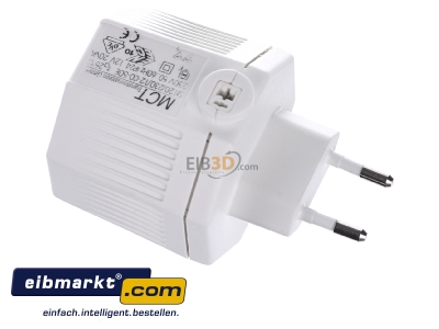 Ansicht oben links Houben 991104 Elektromagn. Steckertrafo 20W 230/12V 